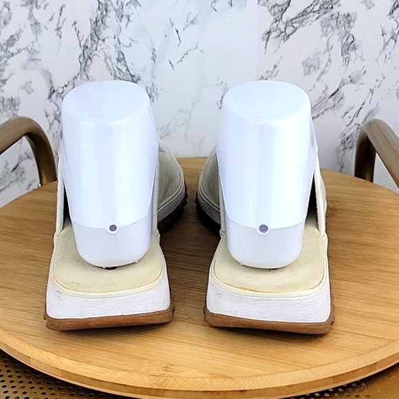 Skechers Women's Slip On Open-Toe/Heel Sport Sandal Ivory/Cream Size 7 - Picture 7 of 10